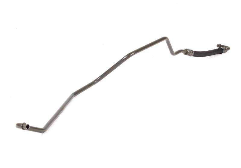 Tubo de retorno del radiador de aceite OEM 17221433001 para BMW E36 320i automáticos (modelos BF21, BF22, BF61, BJ21, BJ22, BJ41, BJ42, CB21, CB22, CB23). Original BMW.