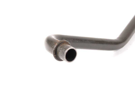Tubo de retorno del radiador de aceite OEM 17221433001 para BMW E36 320i automáticos (modelos BF21, BF22, BF61, BJ21, BJ22, BJ41, BJ42, CB21, CB22, CB23). Original BMW.