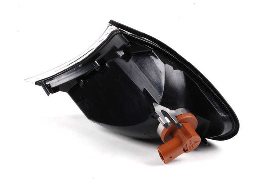 White right turn signal OEM 63137165850 for BMW 3 Series E46 316i M43, N42. Genuine BMW.