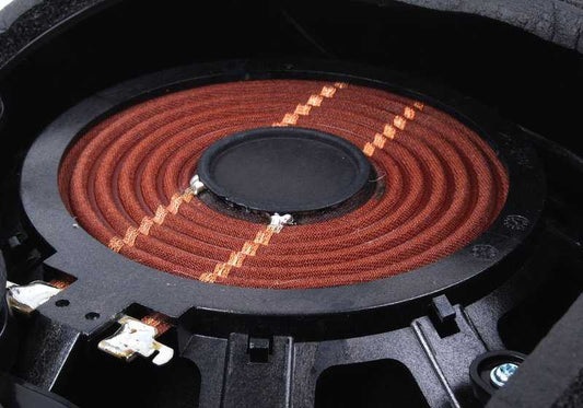 Left bass speaker OEM 65139143126 for BMW 6 Series (E64). Original BMW.