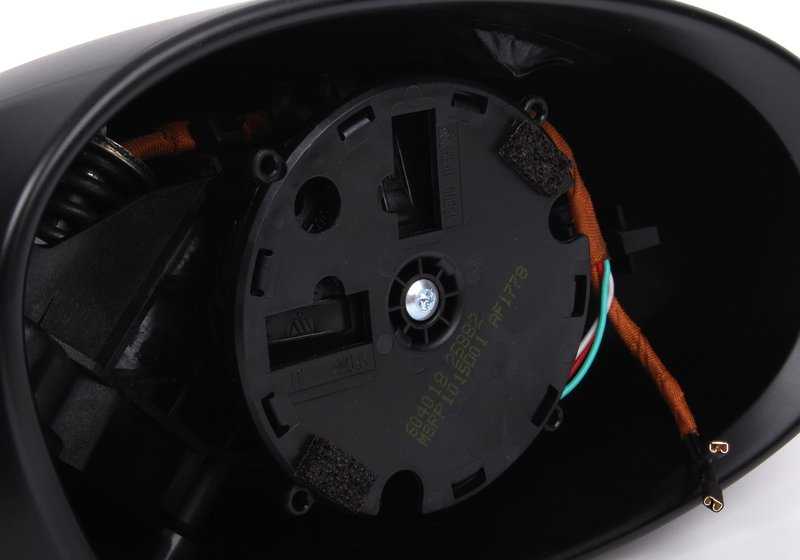 Exterior mirror without heated glass right for BMW Z4 E85, E86 (OEM 51167189708). Original BMW