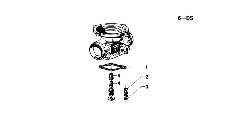 GROUND CHICLÉ OEM 13111336924 for BMW R50. Original BMW Motorrad.