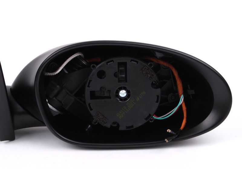 Exterior mirror without heated glass right for BMW Z4 E85, E86 (OEM 51167189708). Original BMW