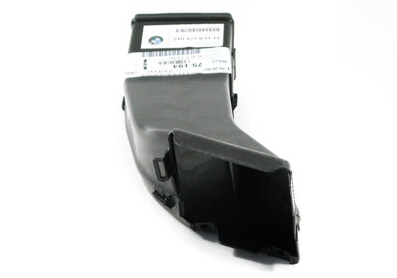 Conducto de aire de freno delantero izquierdo OEM 51118174843 para BMW E39. Original BMW.