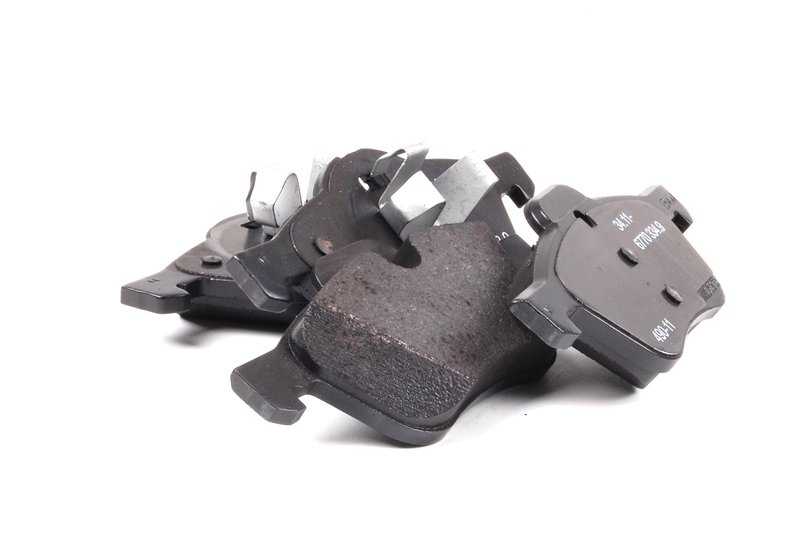 Juego de reparación para pastillas de freno sin asbesto OEM 34116770332 para MINI R50, R52, R53, MINI One, Cooper, Cooper S (años 2000-2006). Original MINI.