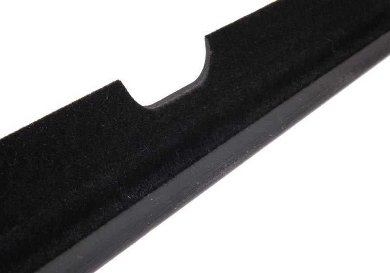 Burlete exterior ventanilla derecha OEM 51221864290 para BMW E12 y E28. Pieza original BMW.