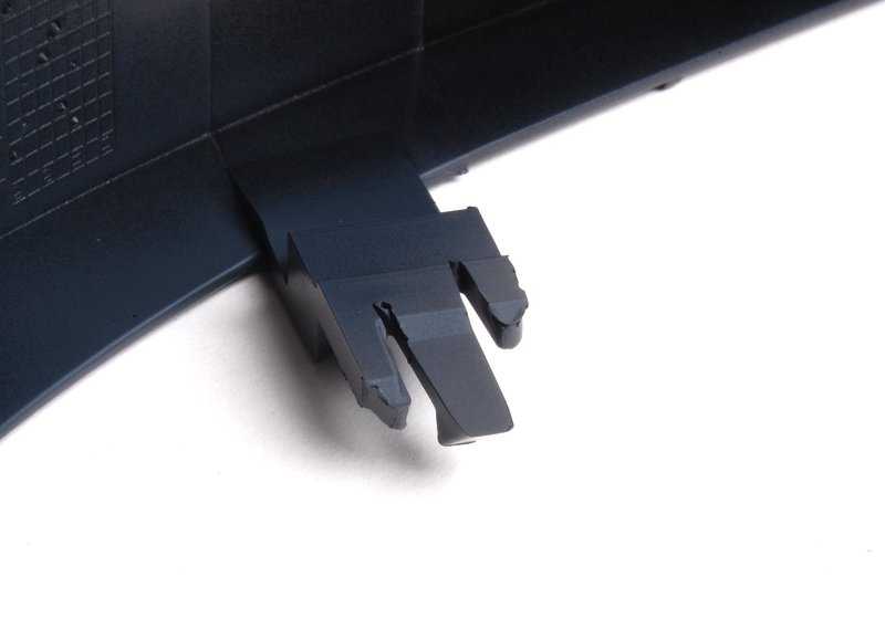 Moldura con aparejo izquierdo OEM 51137043407 para BMW Serie 3 E46 (316i, M43, N42). Original BMW.