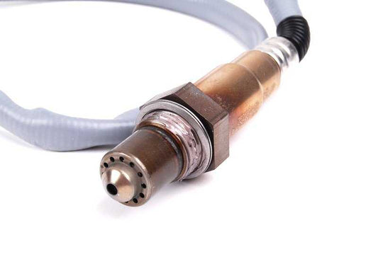 Sonda lambda, gris para BMW Serie 5 E60, E61 Serie 6 E63, E64 Serie 7 E65, E66 (OEM 11787521705). Original BMW.