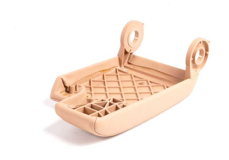 CENTRAL POWER IN SINGLE LEATHER BEIGE LEATHER OEM 51168229233 FOR BMW E46. Original BMW replacement.