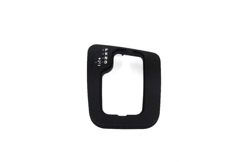 Embellecedor palanca de cambios Steptronic OEM 51168257117 para BMW E46. Original BMW.