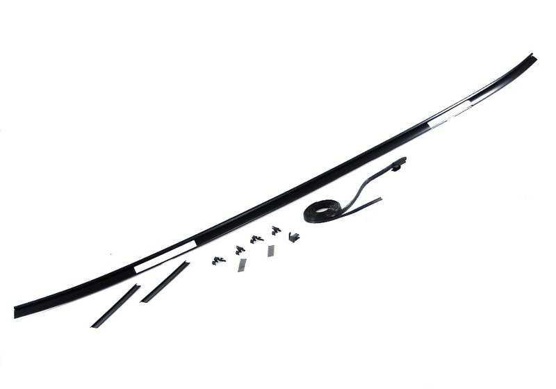 Moldura embellecedora del techo izquierdo OEM 51138195561 para BMW E39. Original BMW.