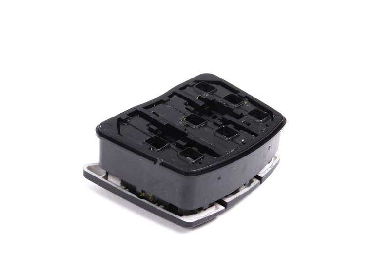Juego de botones del mando a distancia OEM 61319250197 para BMW E60, E61, E63, E64. Original BMW.