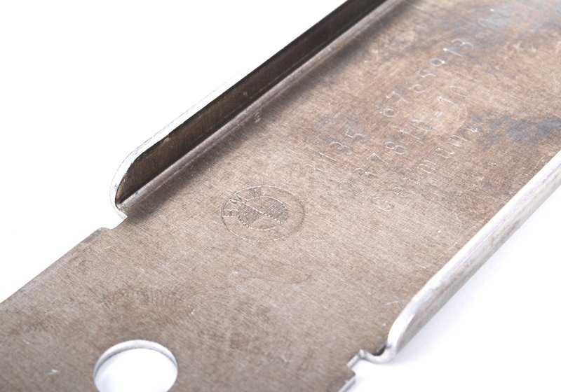 Placa de soporte suspensión OEM 31356765913 para BMW E60, E61, E63, E64, E65, E66. Original BMW.