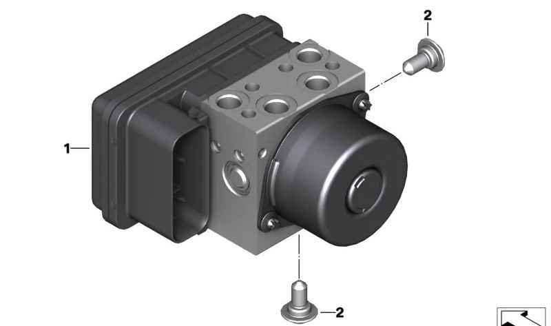 Modulador de presión OEM 34517108399 para motos BMW F750GS, F850GS, F900R, F900XR, F800GS... y más. Original BMW Motorrad.