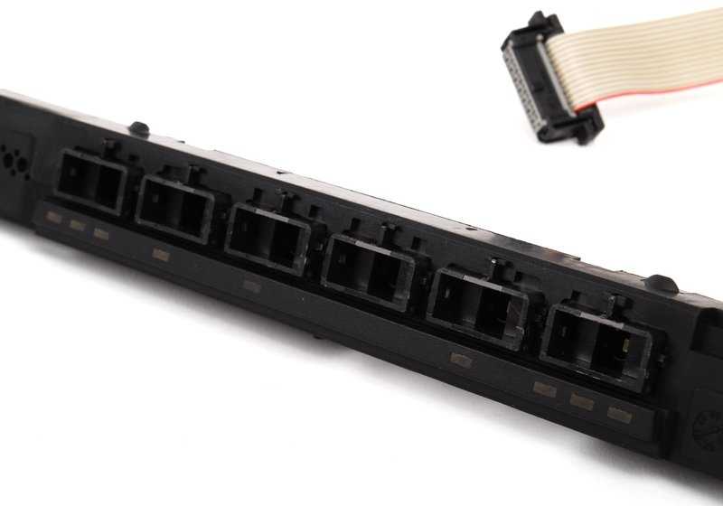 Kit reparación unidad mandos consola central OEM 61319120026 para BMW E81, E82, E87, E88, E90, E91, E92, E93. Original BMW.
