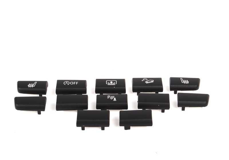 Kit reparación unidad mandos consola central OEM 61319120026 para BMW E81, E82, E87, E88, E90, E91, E92, E93. Original BMW.