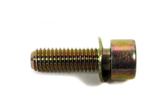 Tornillo con arandela M8x25 OEM 07119920022 para BMW E21, E30, E36, E12, E28, E34, E39, E24, E23, Z1. Original BMW. Ideal para fijaciones en motor, escape o paragolpes.