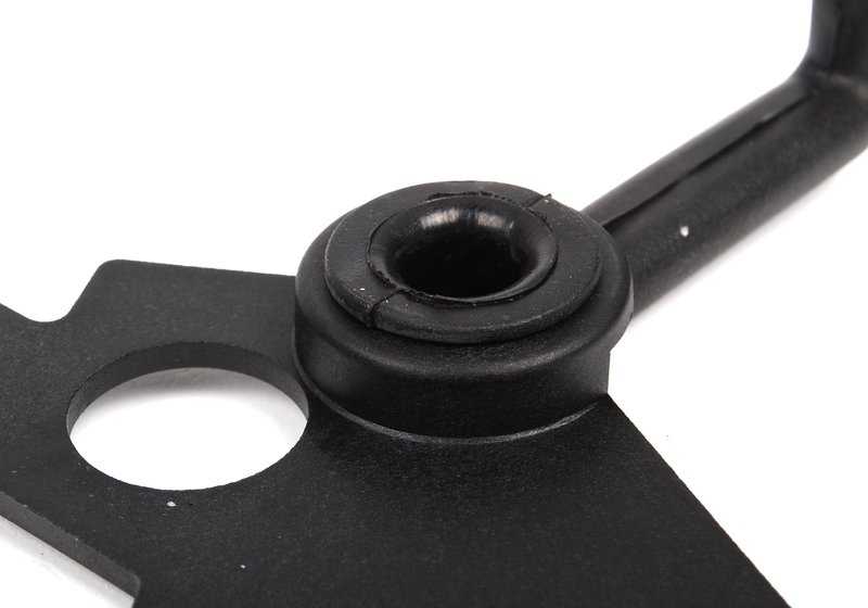 Soporte con casquillo izquierdo OEM 63178383009 para BMW E36, E46, Z3. Original BMW.