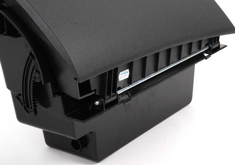 Guantera con cerradura OEM 51166959970 para MINI R50, R52, R53. Color negro panther. Compatible con modelos Cooper, One y Cooper S de 2001 a 2008. Original MINI.