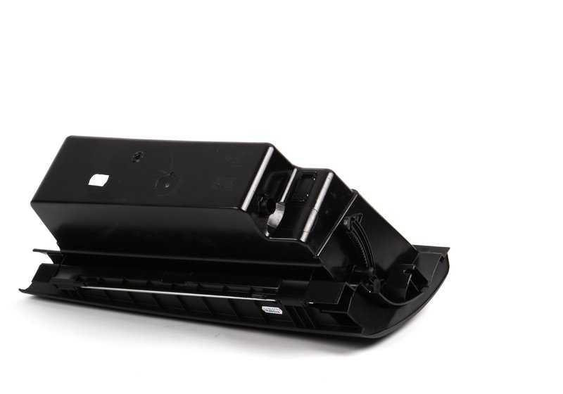 Guantera con cerradura OEM 51166959970 para MINI R50, R52, R53. Color negro panther. Compatible con modelos Cooper, One y Cooper S de 2001 a 2008. Original MINI.