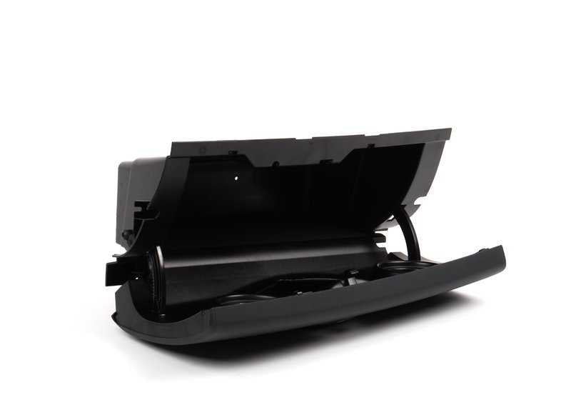 Guantera con cerradura OEM 51166959970 para MINI R50, R52, R53. Color negro panther. Compatible con modelos Cooper, One y Cooper S de 2001 a 2008. Original MINI.