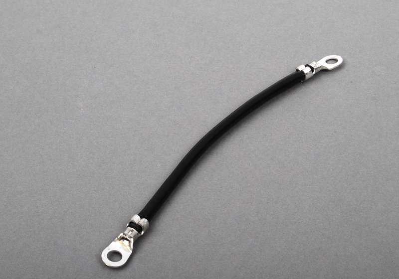 Cable de masa para capó delantero OEM 65311730952 para BMW E36, E38, E63, E64, E65, E66. Pieza original BMW.