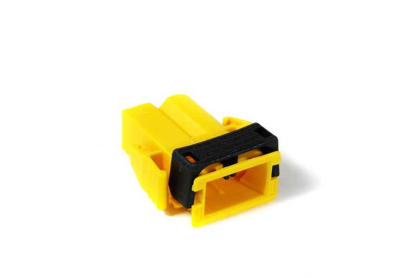Conector de carcasa OEM 61131378403 para BMW E34, E24, E32. Original BMW.