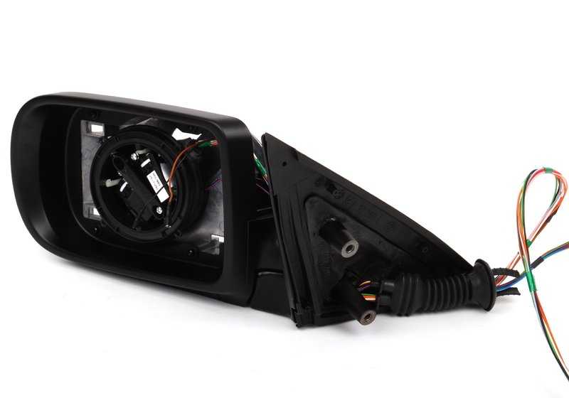 Retrovisor exterior izquierdo sin cristal, calefactable OEM 51168266599 para BMW E39 520i (todos los modelos compatibles). Original BMW.