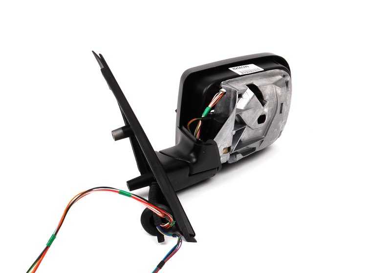 Retrovisor exterior izquierdo sin cristal, calefactable OEM 51168266599 para BMW E39 520i (todos los modelos compatibles). Original BMW.