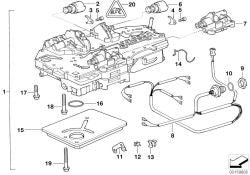 Sujetador de cables OEM 24341215608 para BMW E30, E36, E28, E34, E39... y más. Original BMW.