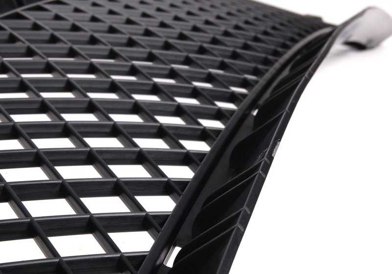 Rejilla central parachoques OEM 51117065469 para BMW E46 {316Ci, 318Ci} (modelos con motor N40/N42, cambio manual y automático). Original BMW.