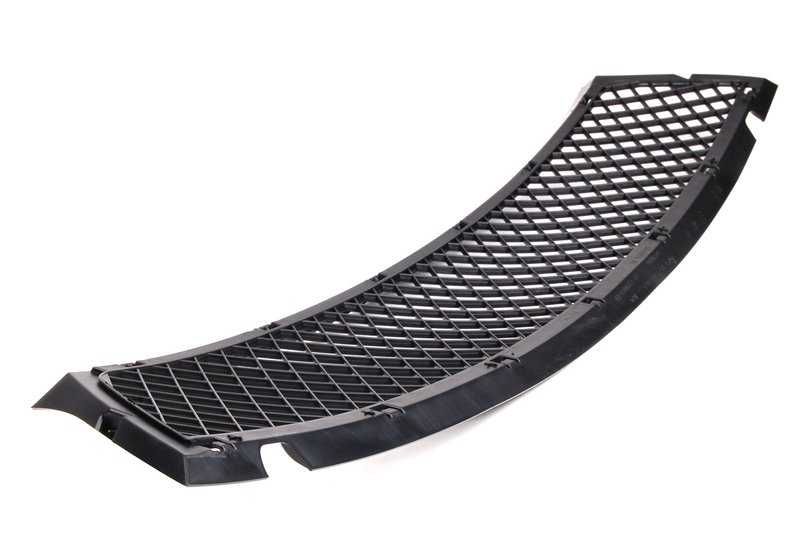 Rejilla central parachoques OEM 51117065469 para BMW E46 {316Ci, 318Ci} (modelos con motor N40/N42, cambio manual y automático). Original BMW.