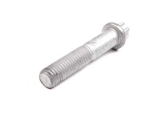 Tornillo Torx con costillas OEM 26117526322 para BMW E82, E90, F10, E63, E65, X3 E83... y más. Original BMW.