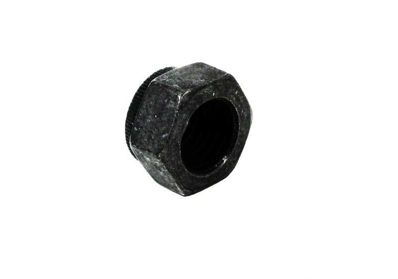 Tuerca hexagonal autoblocante OEM 07129900047 para BMW E21, E30, E36, E46, E12, E28, E34, E39, E60, E61, E24, E63, E64, E23, E32, E38, E65, E66, E31, Z1, Z3, E85. Original BMW.