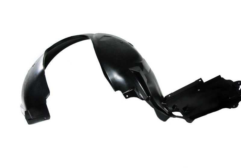 Recubrimiento cubrerueda delantero derecho OEM 51718268346 para BMW Serie 3 E46. Original BMW.