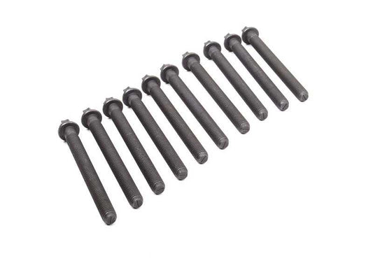 Juego de tornillos para culata OEM 11127583115 para BMW E34, E39, E32, E38, E31, E53, E52. Original BMW.
