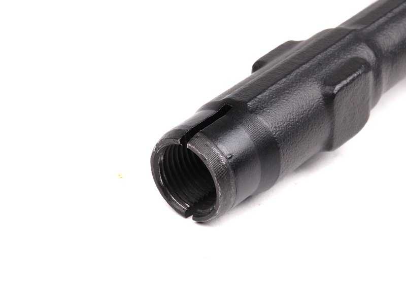 Rótula de dirección OEM 32106776946 para BMW E60, E61, E63, E64, E65, E66. Compatible con varios modelos de la Serie 5 y Serie 6. Repuesto original BMW.