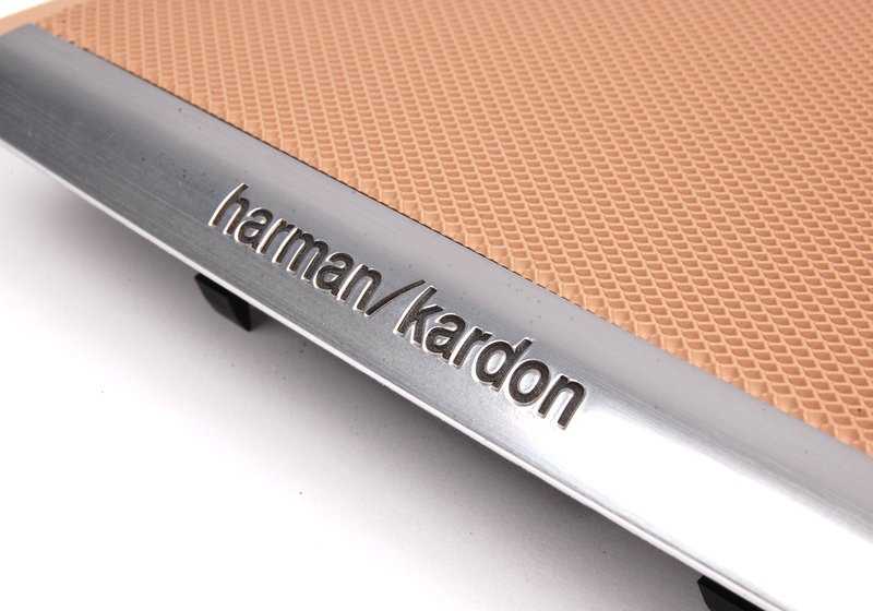 Klarer Beige -Lautsprecherabdeckung für die BMW 3 E46 -Serie (OEM 51468226501). Original BMW.