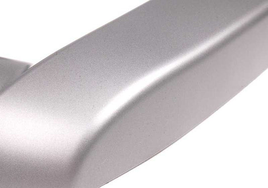 Cubierta izquierda gris plateado OEM 51437055439 para BMW Z4 E85. Recambio original BMW.