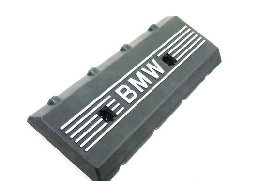 Cubierta derecha motor OEM 11121702856 para BMW E31, E38, E39, E52, E53 con motor M62. Pieza original BMW.