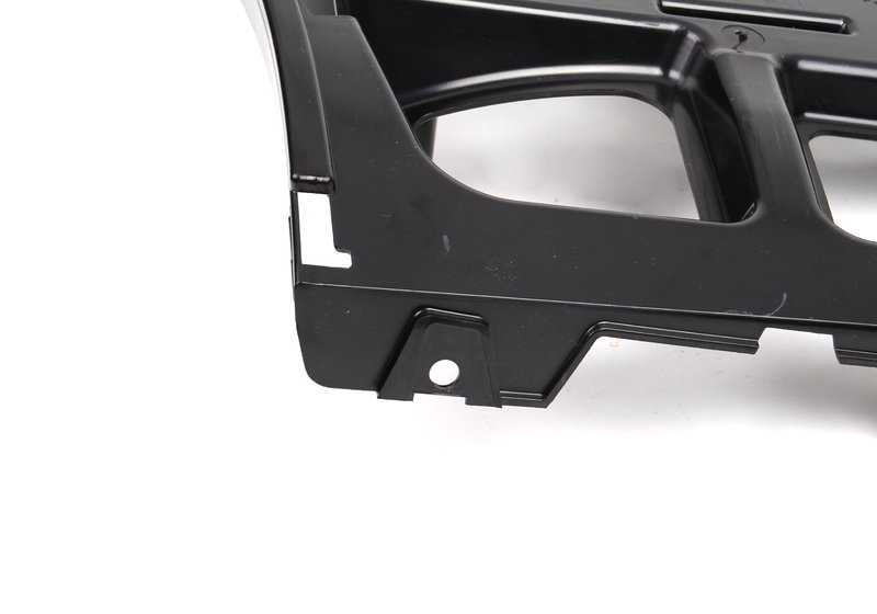 Guía lateral izquierda del parachoques OEM 51127202667 para BMW E90, E90N. Pieza original BMW.