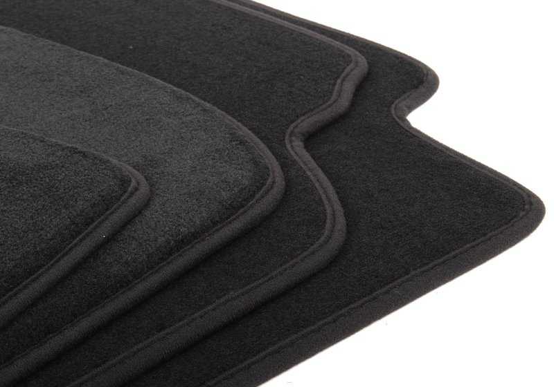 Alfombrillas delanteras y traseras OEM 51477316571 para BMW Serie 3 E90, E91, E90 LCI, E91 LCI. Original BMW.