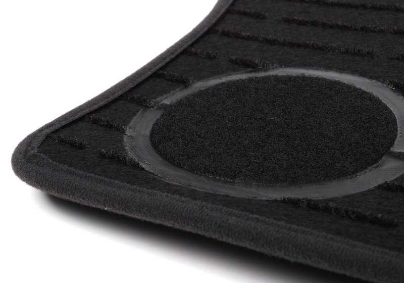 Alfombrillas delanteras y traseras OEM 51477316571 para BMW Serie 3 E90, E91, E90 LCI, E91 LCI. Original BMW.