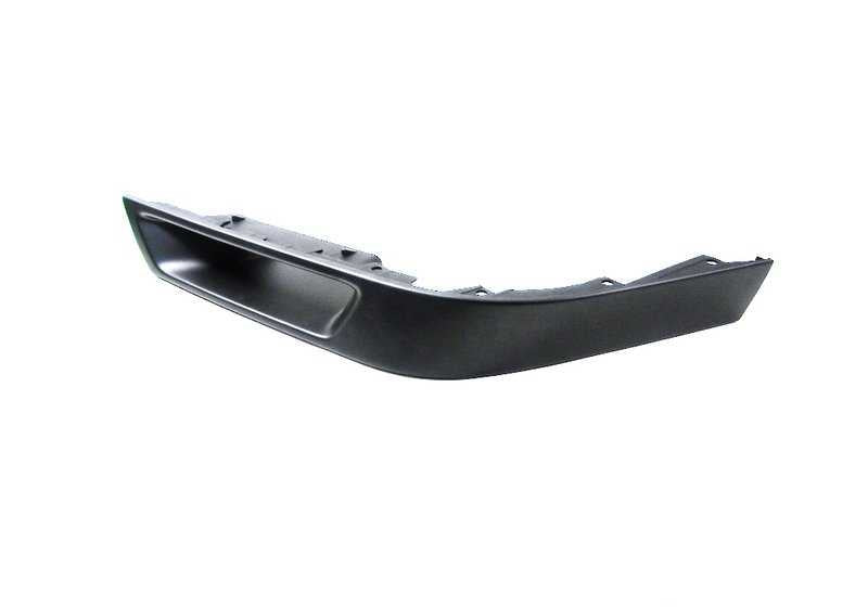 Cubierta izquierda parachoques delantero OEM 51118114365 para BMW E32. Pieza original BMW.