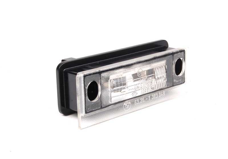Luz de matrícula OEM 63261383049 para BMW E31. Original BMW.
