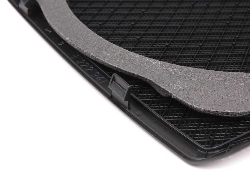 Rejilla del altavoz para sistema estéreo/HiFi para BMW E46 (OEM 51468222943). Original BMW.