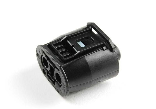 Black connector housing for BMW E46, E39, E24, E53 (OEM 61138364494). Genuine BMW