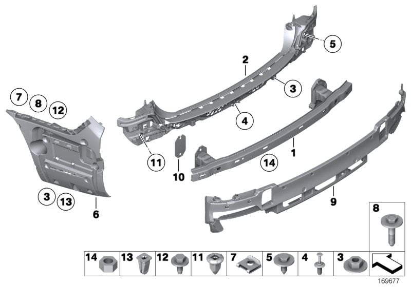Junta OEM 51127183888 para BMW F07, F07N, F10, F10N, F11, F11N, F18, F18N, F06, F06N, F12, F12N, F13, F13N, F01, F01N, F02, F02N, F04. Original BMW.