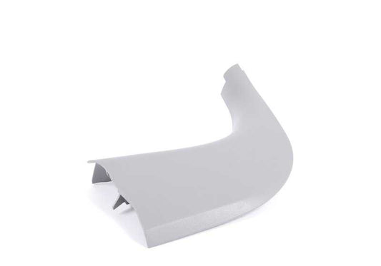 Panel lateral interior derecho gris OEM 51437144536 para BMW E90, E91, E92, E93. Compatible con modelos 316d, 316i (N43, N45, N47). Original BMW.