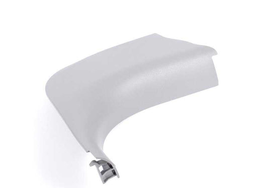 Panel lateral interior derecho gris OEM 51437144536 para BMW E90, E91, E92, E93. Compatible con modelos 316d, 316i (N43, N45, N47). Original BMW.